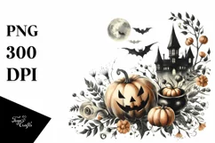 Simple Fiend Vintage Halloween PNG Product Image 3