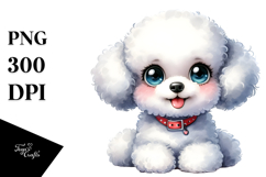 Baby Cartoon Poodle, Transparent PNG Product Image 1
