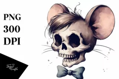 Hair and Bow Jerry the Mouse PNG Product Image 3