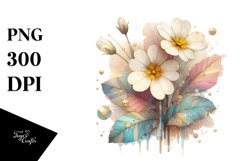 Stained Primrose PNG Product Image 1