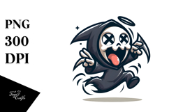 Playful Monster Reapper, High-Resolution PNG Product Image 1