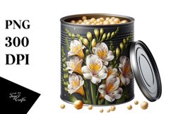 Detailed Can Freesia Clipart Product Image 1