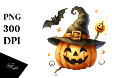 Funny Jack-O&#039;-Lantern PNG Product Image 1
