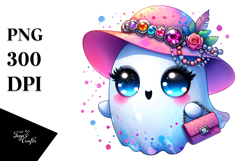 Magical Celestial Mushroom Tarot PNG Product Image 1