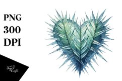 Washed Heart Spikes PNG Product Image 1