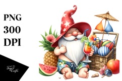 Whimsical Gnome Cocktail PNG Product Image 1