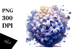 Glossy Hyacinth PNG Product Image 1