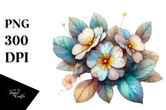 Stained Primrose | Clipart Product Image 1