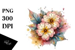 Stained Primrose | Clipart Product Image 3