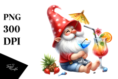 Whimsical Gnome Cocktail PNG Product Image 1