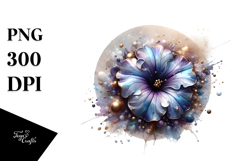 Glossy Petunia, PNG Product Image 1