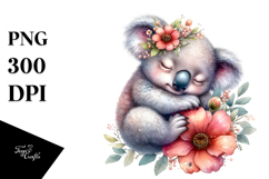 Adorned Baby Koala, Transparent PNG Product Image 1