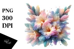 Abstract Shiny Gladiolus Clipart Product Image 3