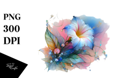 Abstract Vibrant Pastel Transparent PNG Product Image 1