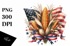 Vintage Dirty Corn Ribbons | Sublimation | Clipart Product Image 1