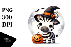 Cute Baby Zebra PNG Product Image 1