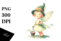 Funny Retro Fairy PNG Product Image 1