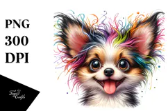 Cute Chihuahua with Big Eyes PNG Product Image 1