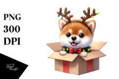 Expressive Baby Shiba Inu, Vibrant PNG Product Image 3