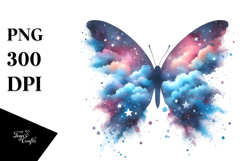 Cute Butterfly Silhouettes PNG Product Image 1