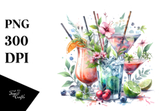 Creative Cocktail PNG Product Image 1