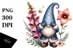 Exquisite Foxglove GNOME PNG Product Image 1