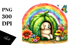 Colorful Rainbow Butterfly Sticker Product Image 1