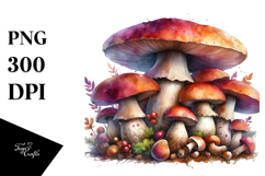 Detailed Mushroom PNG Product Image 1