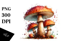 Detailed Mushroom, Transparent PNG Product Image 1