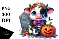 Cute Baby Cow Clipart Product Image 1