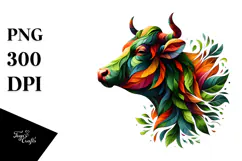 Vibrant Cow, 20 oz Tumbler Product Image 1