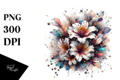 Abstract Shiny Azalea | Clipart Product Image 3