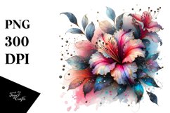 Abstract Shiny Azalea | Clipart Product Image 3