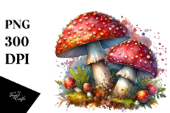 Magical Mushroom PNG Product Image 1