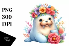 Monkey Made of Flowers, Transparent PNG Product Image 3