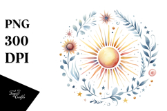 Simple Sun PNG Product Image 1