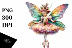 Baby Fairy Gavotte Dancer, PNG Product Image 1