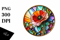 Watercolor Luxury Flower Splash Clipart Product Image 1