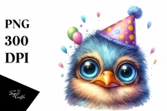 Cute Baby Hummingbird PNG Product Image 3
