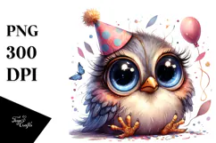 Cute Baby Bird with Huge Popping Eyes, 20 oz Tumbler Product Image 1