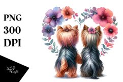Doodled Yorkshire Terrier Design Product Image 1