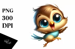 Colorful Baby Hummingbird Clipart Product Image 3