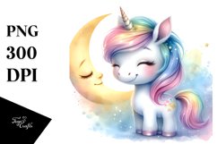 Vibrant Unicorn Clipart Product Image 1