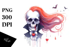 Vampire Skull Hair Pinocchio PNG Product Image 1