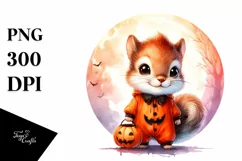 Cute Baby Squirrel on Star, Transparent PNG Product Image 3
