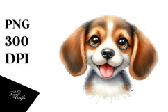 Happy Beagle PNG Product Image 1