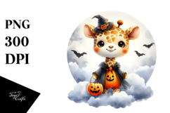 Cute Baby Giraffe PNG Product Image 1