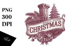 Small Town Christmas Christmas Png Product Image 5