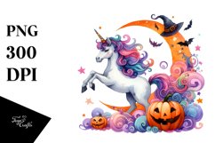 Simple Watercolor Vibrant Unicorn Product Image 1