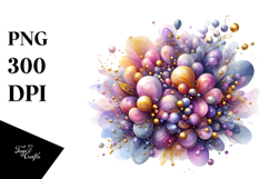 Colorful Shiny Lilac PNG Product Image 1